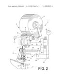 Method and device for operating a winding device of a textile machine producing cross-wound bobbins diagram and image