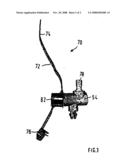 System and Method for Externally Fastening Cables or Lines to a Brake Cylinder diagram and image