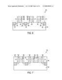 Variable resistance memory device having reduced bottom contact area and method of forming the same diagram and image