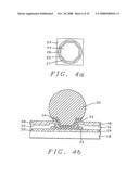 Reliable metal bumps on top of I/O pads after removal of test probe marks diagram and image