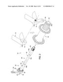 BICYCLE WHEEL SECURING STRUCTURE diagram and image