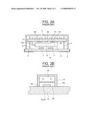 Two-level mounting board and crystal oscillator using the same diagram and image