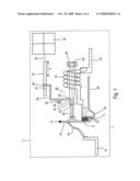 Magnetostrictive electrical switching device diagram and image