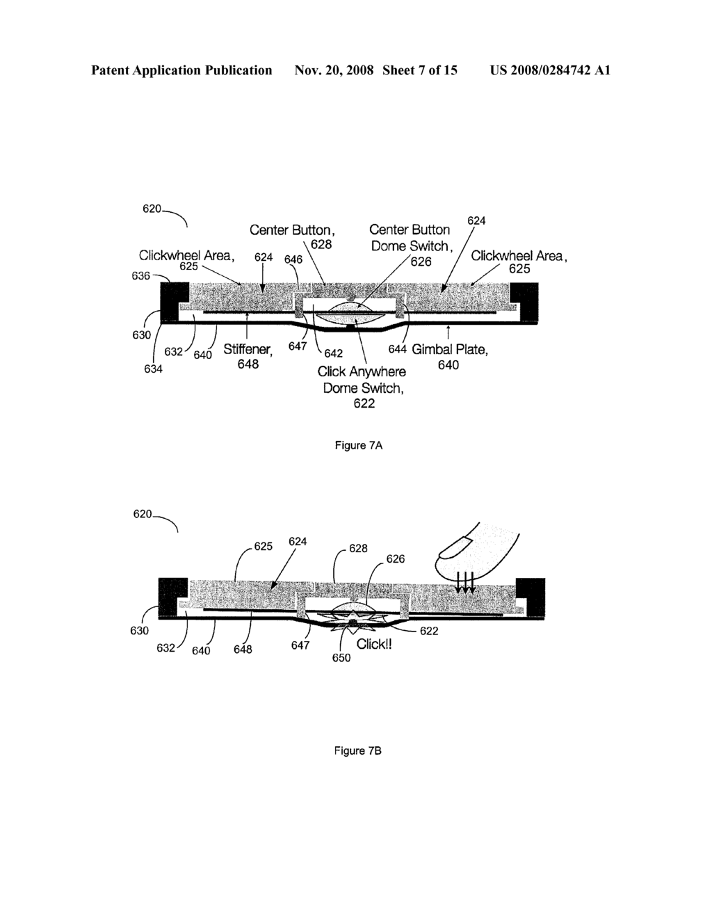 Method and apparatus for implementing multiple push buttons in a user input device - diagram, schematic, and image 08