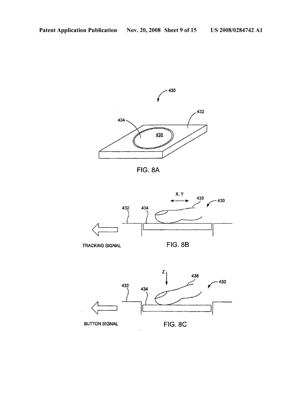 Method and apparatus for implementing multiple push buttons in a user input device - diagram, schematic, and image 10