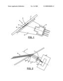 Camera arrangement for amotor vehicle diagram and image