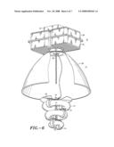 Induction fluorescent light fixture diagram and image