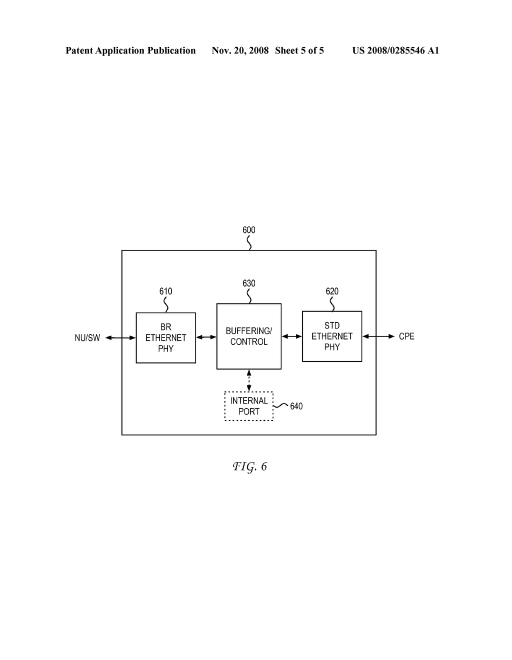 SYSTEM AND METHOD FOR ENABLING OPERATION OF AN ETHERNET DEVICE OVER AN EXTENDED DISTANCE - diagram, schematic, and image 06