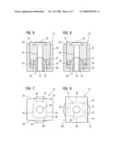 Earpiece for a hearing device with bayonet fitting diagram and image