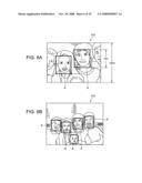 Image pickup device, face detection method, and computer-readable recording medium diagram and image