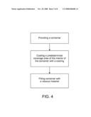 Method For Forming A Container With Improved Release Properties diagram and image