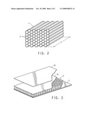 Honeycomb having a low coefficient of thermal expansion and articles made from same diagram and image