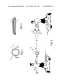 Dual flying discs diagram and image