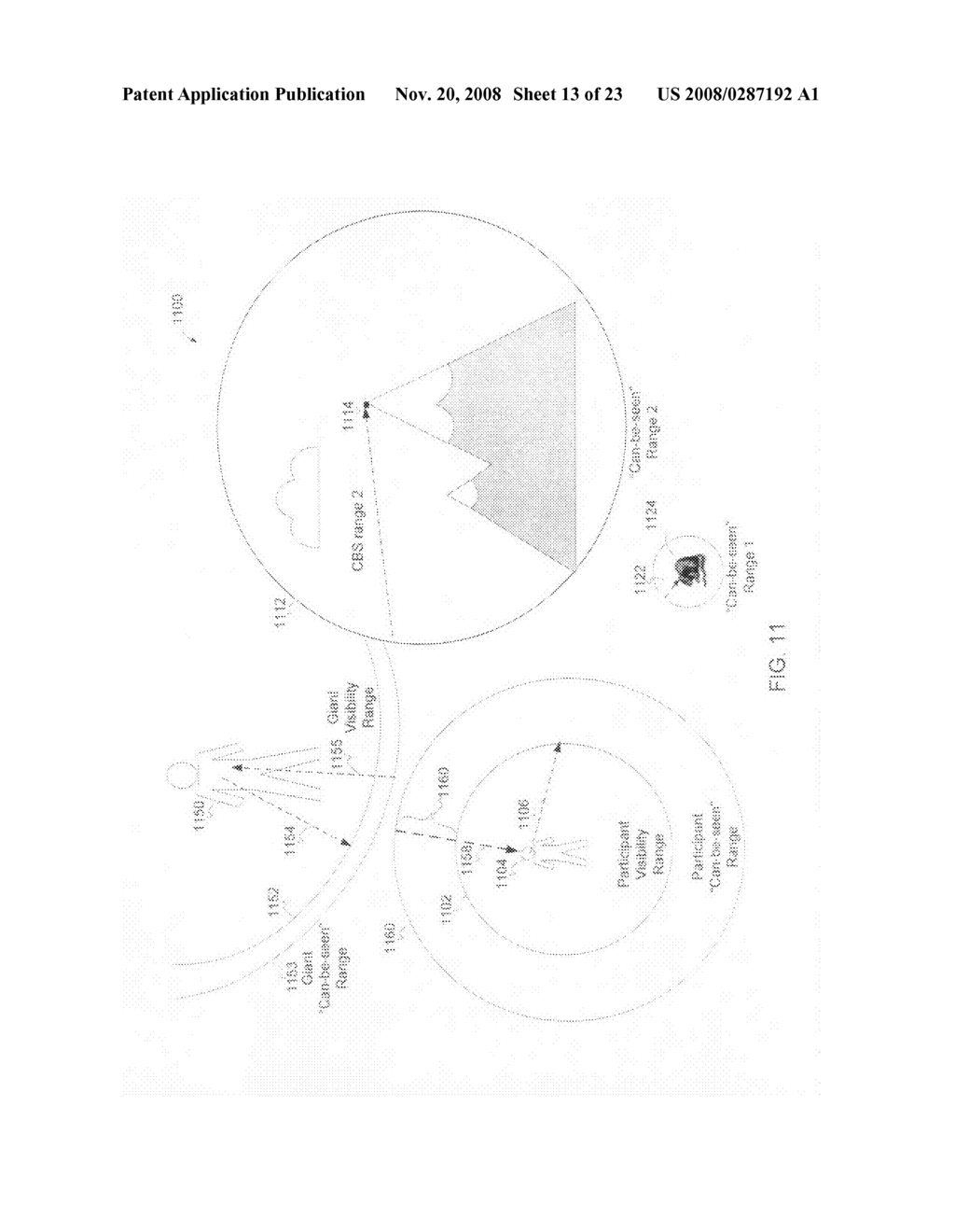 Distributed network architecture for introducing dynamic content into a synthetic environment - diagram, schematic, and image 14