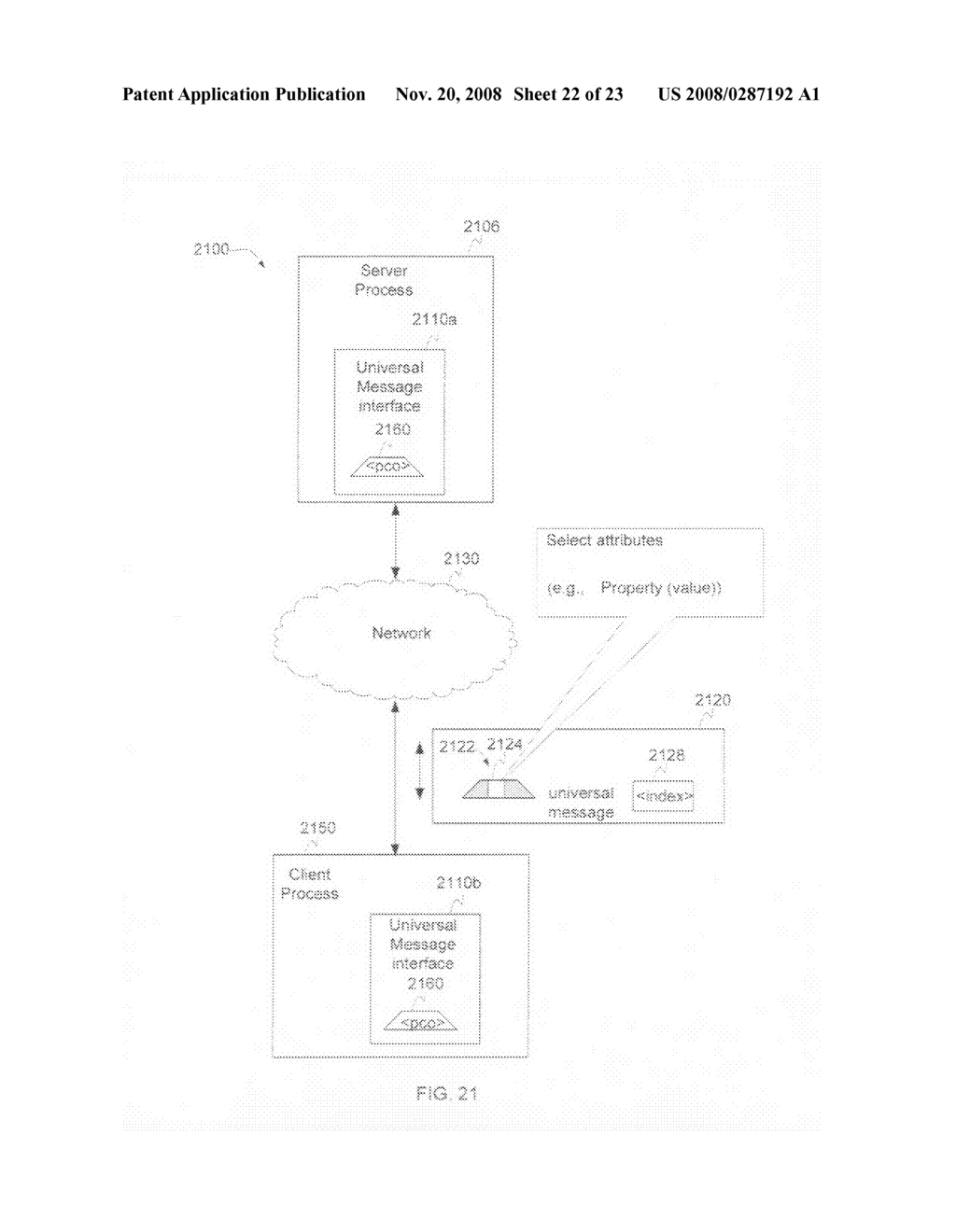 Distributed network architecture for introducing dynamic content into a synthetic environment - diagram, schematic, and image 23