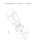 Device for irrigating and inspecting a wound diagram and image