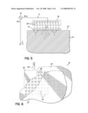 TREATMENT APPARATUS AND METHODS FOR INDUCING MICROBURN PATTERNS IN TISSUE diagram and image