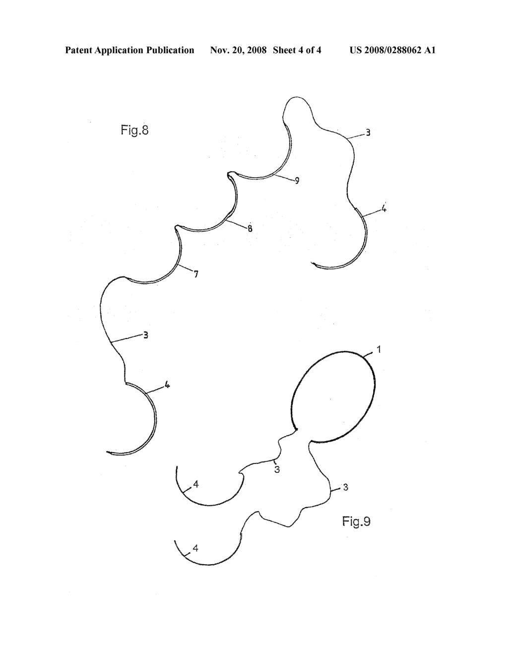 DEVICE FOR SHRINKING OR REINFORCING THE VALVULAR ORIFICES OF THE HEART - diagram, schematic, and image 05