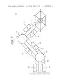 Robot for training a rehabilitator diagram and image