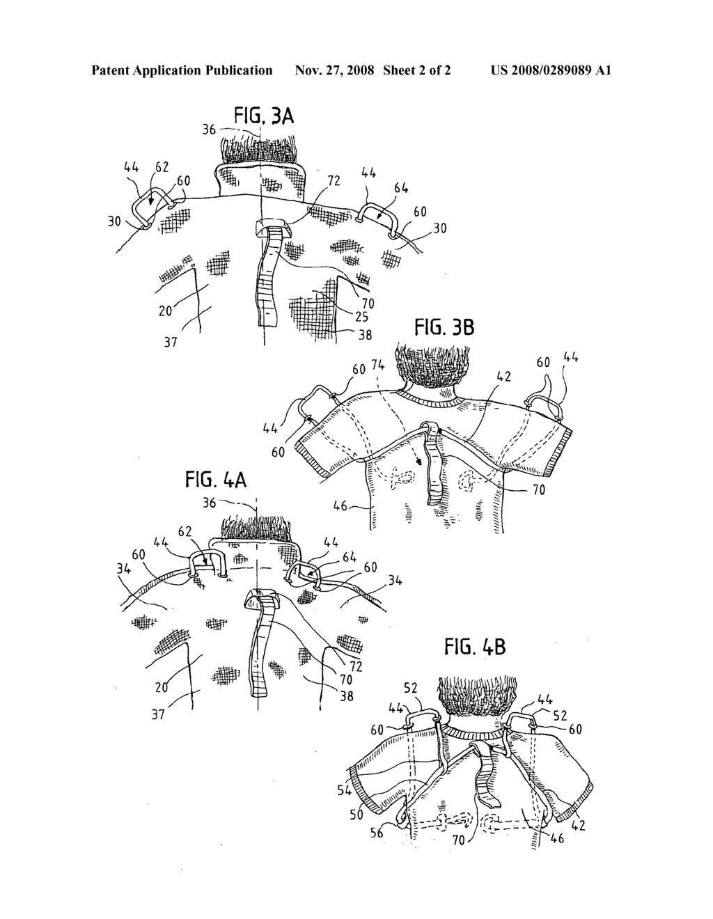 Drag harness with multiple gripping locations - diagram, schematic, and image 03