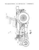 Mower suspension system and method diagram and image