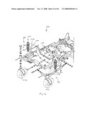 Mower suspension system and method diagram and image