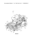 Mower suspension system and method diagram and image