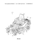 Mower suspension system and method diagram and image