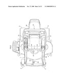 Lawn Mower With Grass Striping Mechanism diagram and image