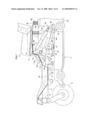 Lawn Mower With Grass Striping Mechanism diagram and image