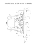 Lawn Mower With Grass Striping Mechanism diagram and image