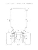 Lawn Mower With Grass Striping Mechanism diagram and image