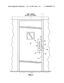 Institutional door lock and retrofit mechanism diagram and image
