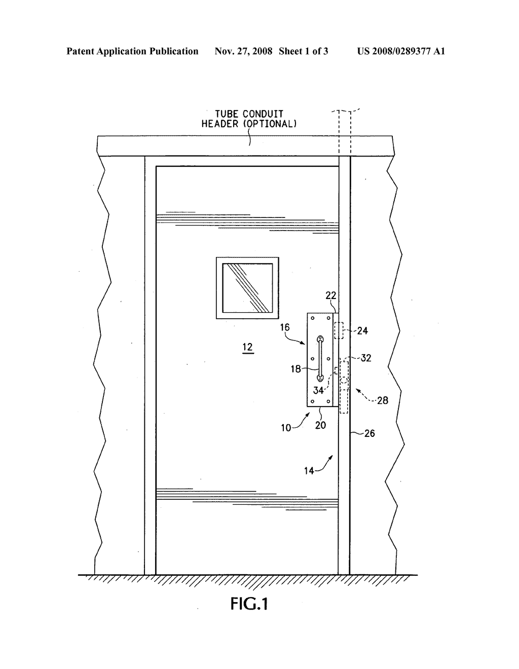 Institutional door lock and retrofit mechanism - diagram, schematic, and image 02