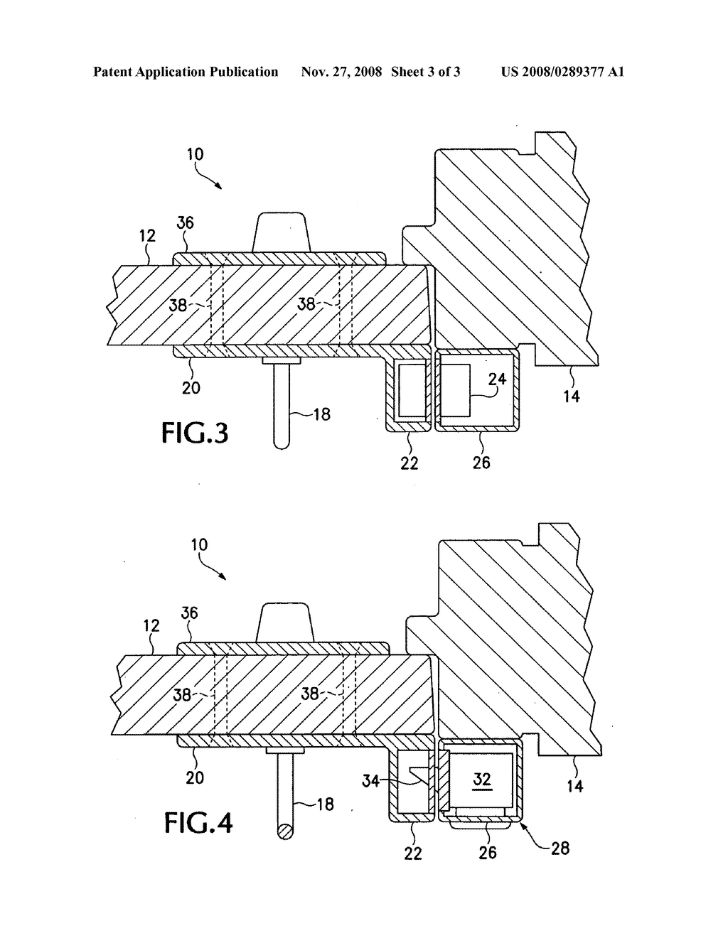 Institutional door lock and retrofit mechanism - diagram, schematic, and image 04