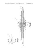 Adjusting device for a hand-held tool diagram and image