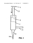 Removing dust using a hand pump diagram and image