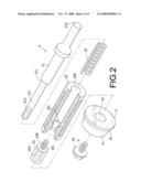 TOOL SET FOR ASSEMBLING AN AUTOMOBILE TAPERED BEARING diagram and image