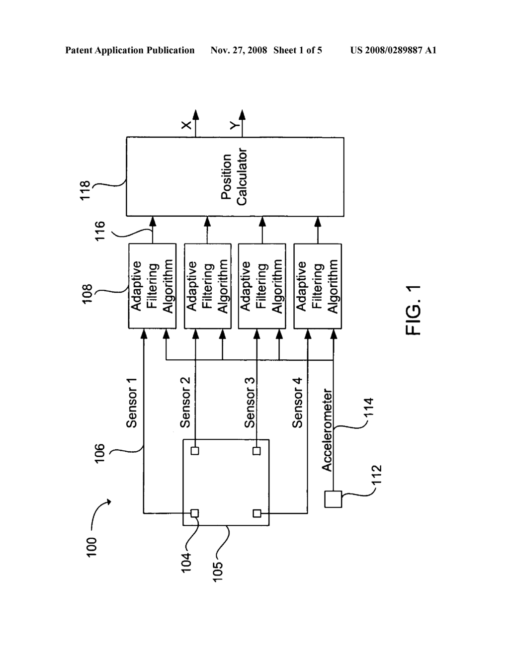 SYSTEM AND METHOD FOR REDUCING VIBRATIONAL EFFECTS ON A FORCE-BASED TOUCH PANEL - diagram, schematic, and image 02