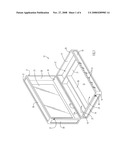 PORTABLE DISPLAY CONTAINER FOR HAIR CLIPPERS diagram and image