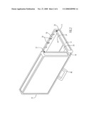 PORTABLE DISPLAY CONTAINER FOR HAIR CLIPPERS diagram and image