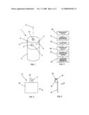 Method of dispensing fluid sprayed by a piezoelectric sprayer system, and sprayer system for implementing such a method diagram and image