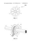 Device for Storing Gift Wrapping Articles diagram and image