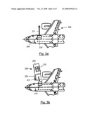 Unloading and loading of aircraft diagram and image