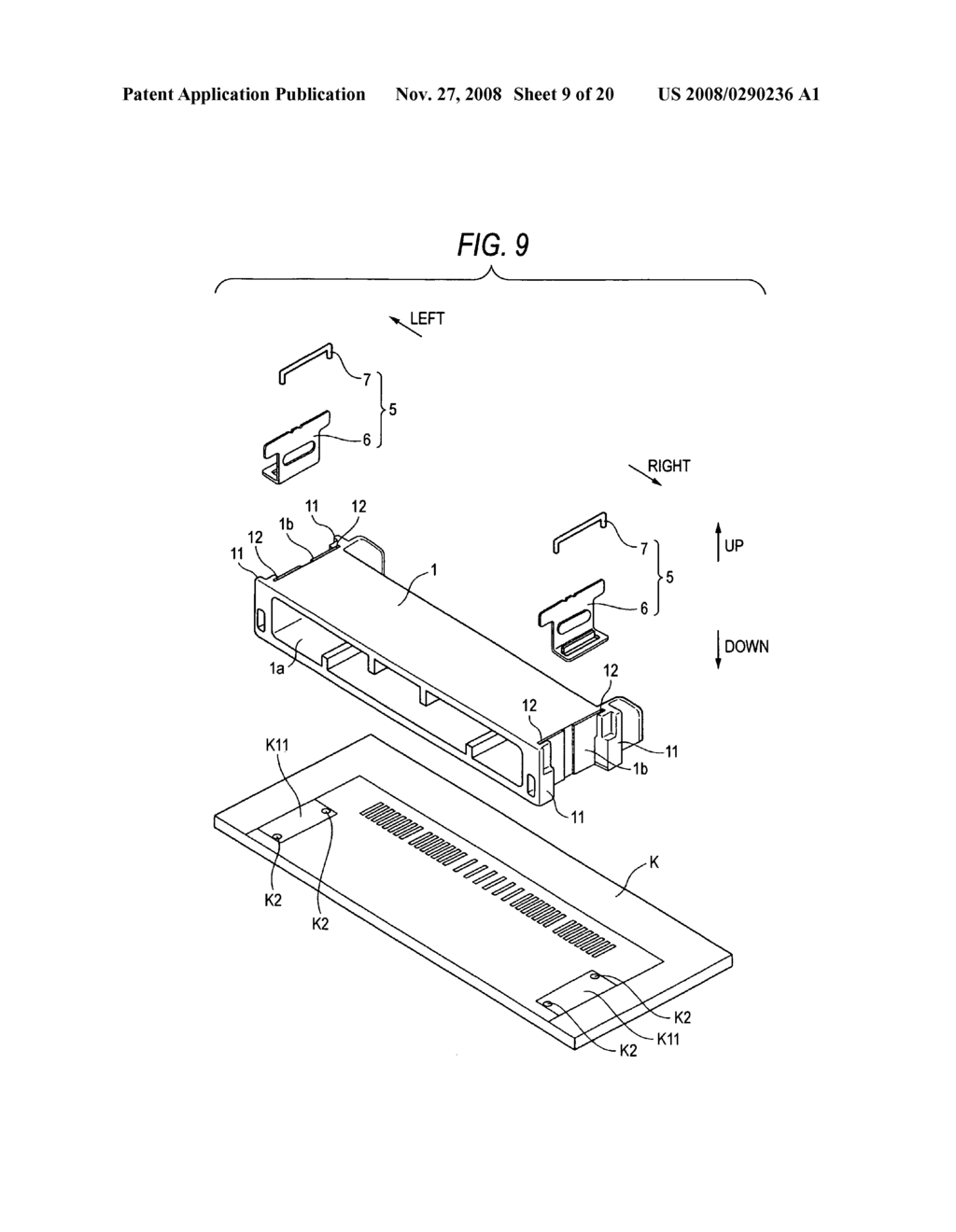 Fixing bracket, fixing method of fixing bracket and fixing structure of fixing bracket - diagram, schematic, and image 10