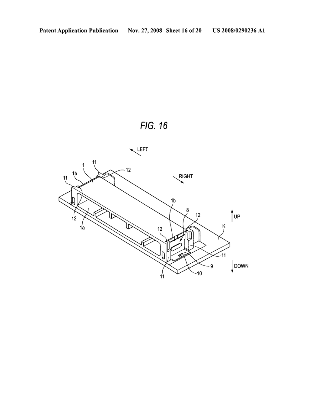 Fixing bracket, fixing method of fixing bracket and fixing structure of fixing bracket - diagram, schematic, and image 17