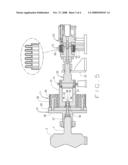 TEST STAND WITH JOINTED DRIVE SHAFT diagram and image