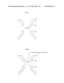 Electron beam device diagram and image