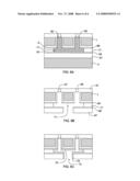 SILICON-ON-INSULATOR STRUCTURES FOR THROUGH VIA IN SILICON CARRIERS diagram and image