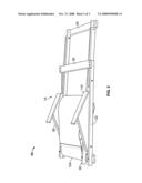 Folding furniture and methods of assembling the same diagram and image